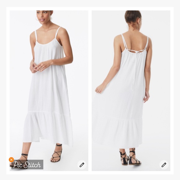 XiRENA Dresses & Skirts - Xirena Kellyn White Gauze Maxi Dress